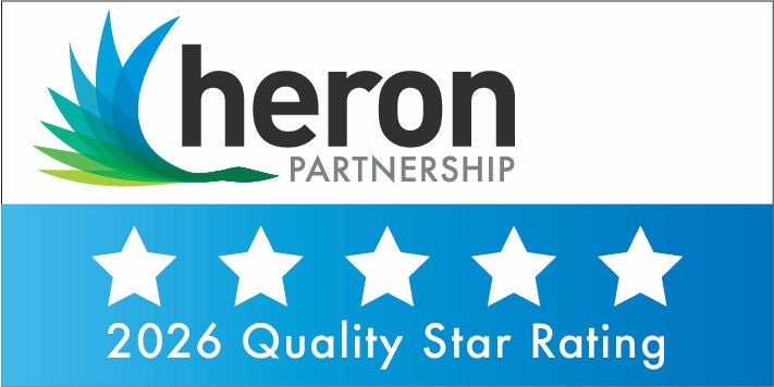 Heron Partnership Quality Star Rating 2026 award