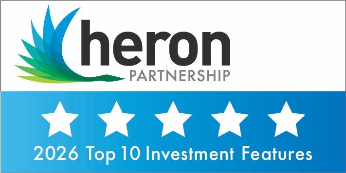 Heron Partnership Top 10 Investment Features 2026 award